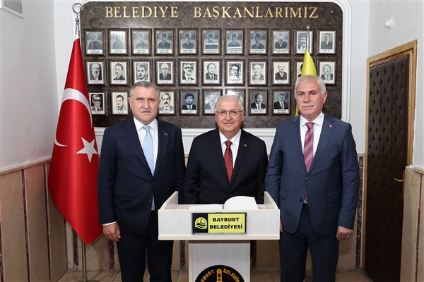 Bakan Güler ve Bakan Bak'tan Başkan Memiş'e ziyaret