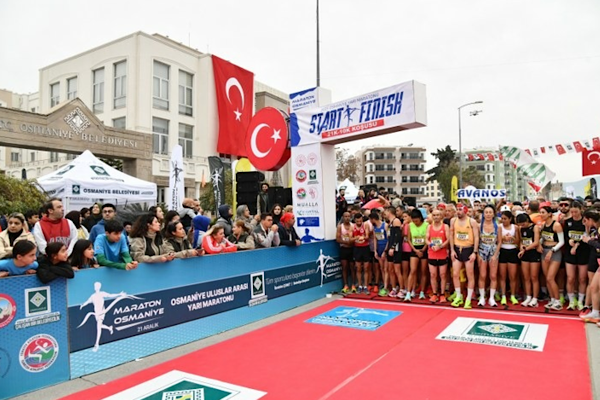 Osmaniye Uluslararası Yarı Maratonu tamamlandı