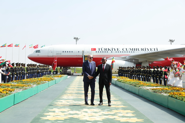 Cumhurbaşkanı Erdoğan, Etiyopya'da