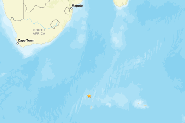 Prens Edward Adaları'nda deprem<