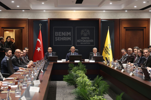 2025-2030 Konya Turizm Master Planı kapsamında toplantı yapıldı <