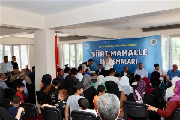 Vali Kızılkaya, Sakarya Mahallesi sakinleriyle bir araya geldi
