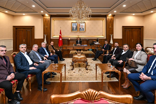 Büro Memur-Sen Genel Başkanı Yazgan, Vali Aktaş’ı ziyaret etti