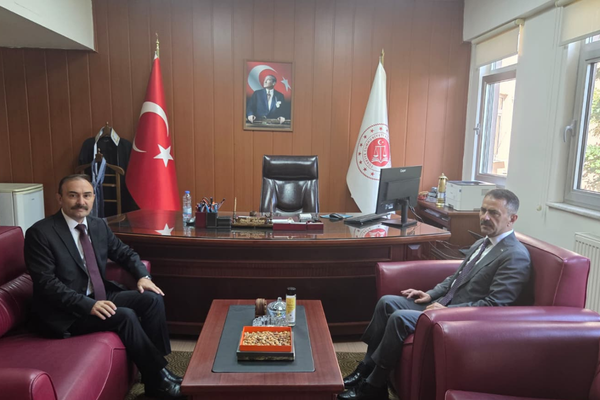 Vali Aktaş’tan İdare Mahkemesi Başkanı Onur’a adli yıl ziyareti