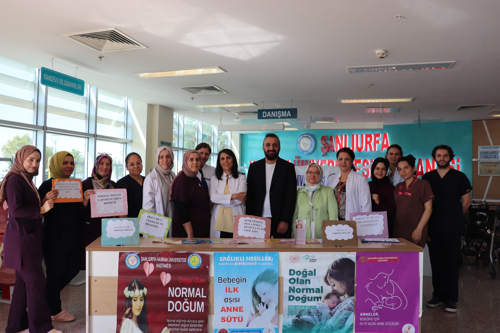 Harran Üniversitesi Hastanesi’nden Emzirme Haftası etkinliği<