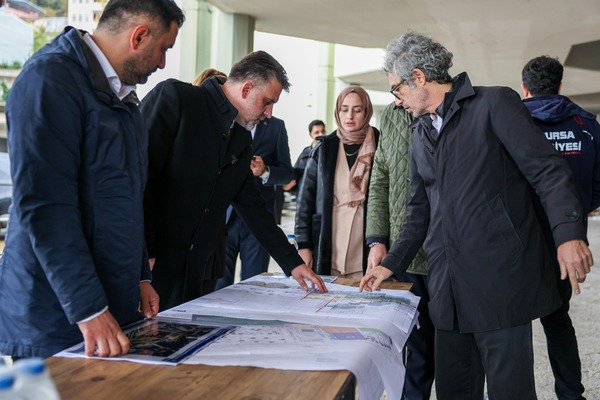 Bursa'da Çekirge Teras'ın 2027 sonunda tamamlanması hedefleniyor<