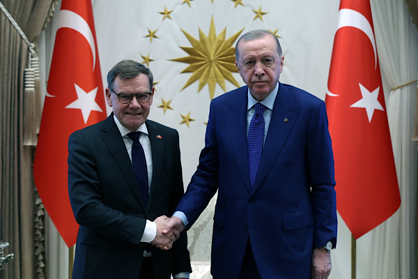 Cumhurbaşkanı Erdoğan, Almanya Dışişleri Bakanı Wadephul’u kabul etti<