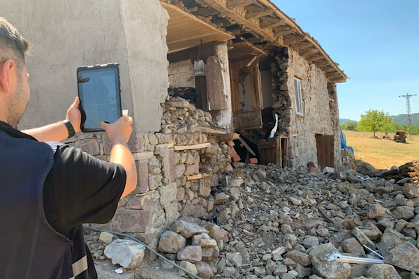 Eskişehir'den, Balıkesir’e hasar tespit ekibi desteği