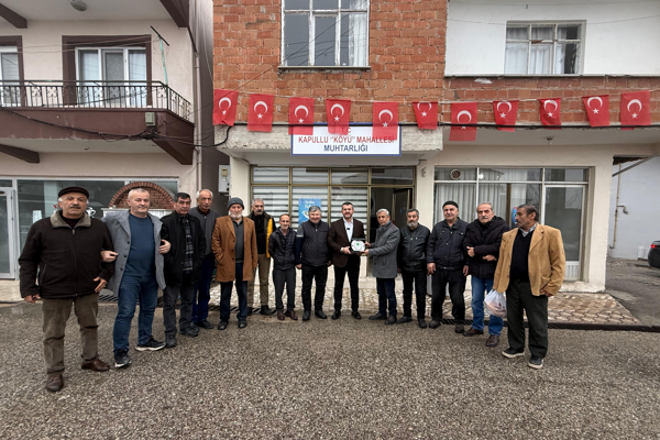 Başkan Çetinkaya Kapullu Mahallesi’ni ziyaret etti<