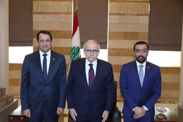 Lübnan Başbakanı Salam, Katar Büyükelçisi Al Thani ile görüştü<