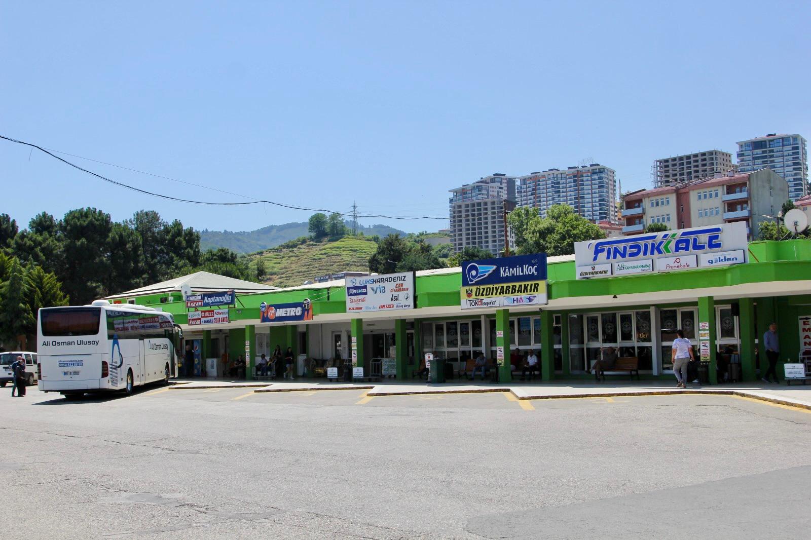 Giresun Belediyesi'nden otogarda bakım çalışması