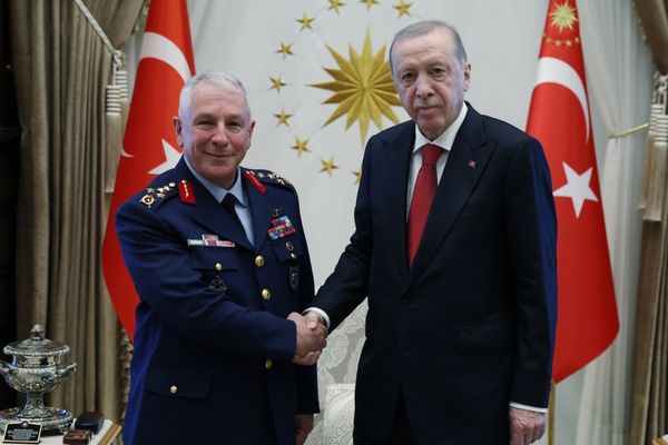 Cumhurbaşkanı Erdoğan, Orgeneral Kadıoğlu'nu kabul etti<