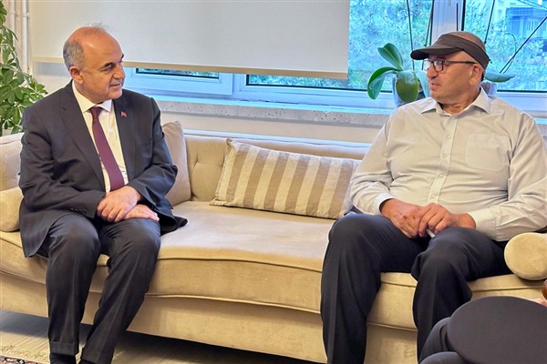 Vali Erol’dan gazilere ziyaret<