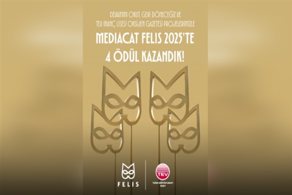 Türk Eğitim Vakfı'nın sosyal etki odaklı iletişim çalışmalarına 4 ödül<