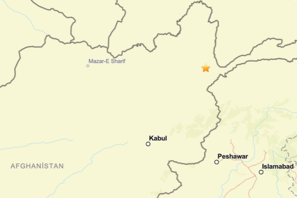 Afganistan'da deprem<