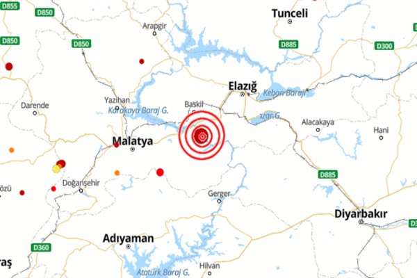 Malatya'da deprem