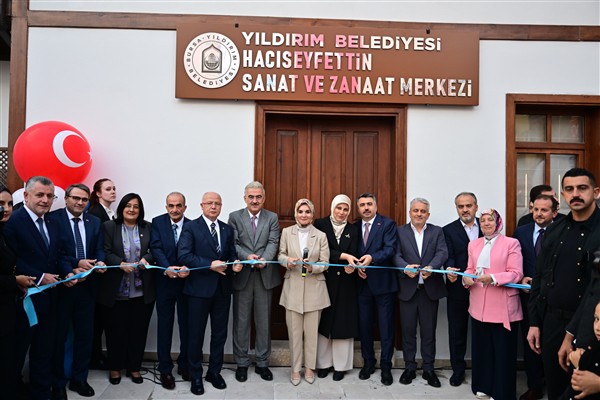 Hacıseyfettin Sanat ve Zanaat Merkezi hizmete açıldı<