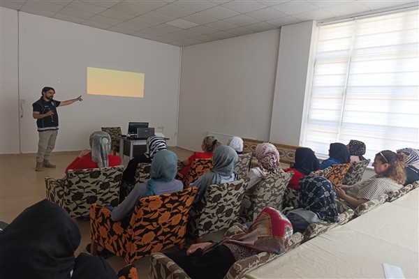 Malatya’da kadınlara madde bağımlılığıyla mücadele eğitimi<