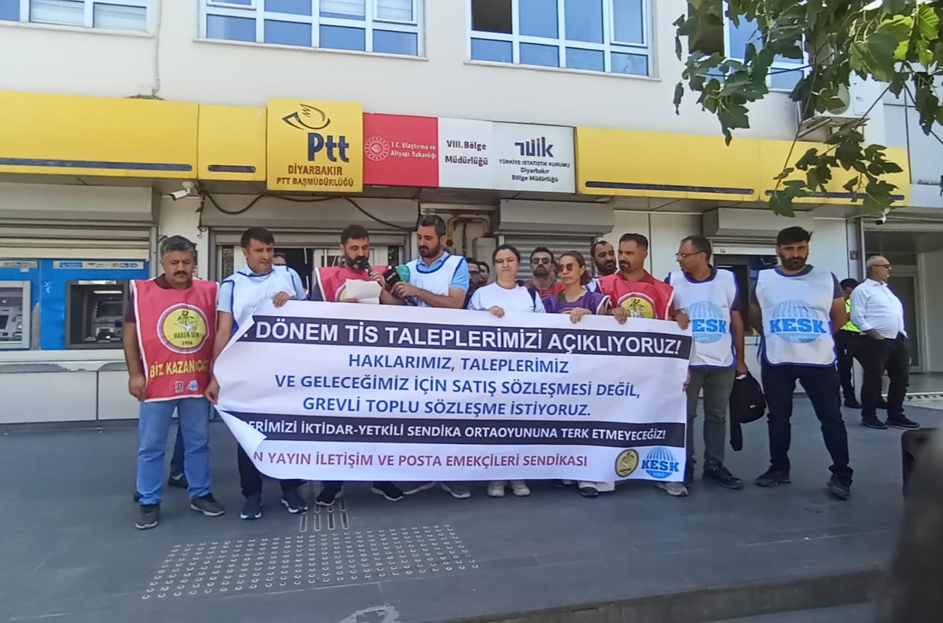 Haber-Sen Diyarbakır'da TİS taleplerini kamuoyuyla paylaştı