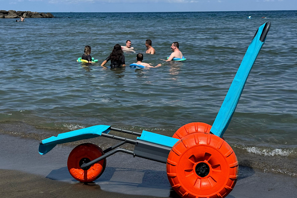 Trabzon’da Engelsiz Plaj hizmeti<