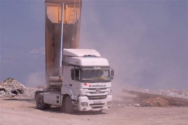 Hatay’da moloz döküm faaliyetleri denetleniyor <