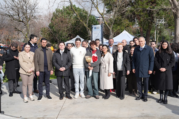 Mattia Ahmet Minguzzi Kaykay Parkı hizmete açıldı<