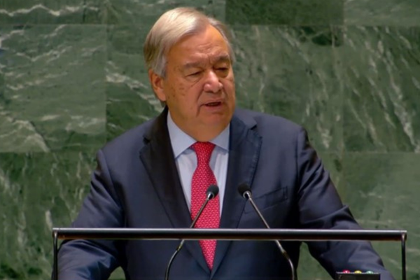 Guterres: Suriyeli sivil toplum temsilcilerinin siyasi geçişe bağlılığı güçlü<