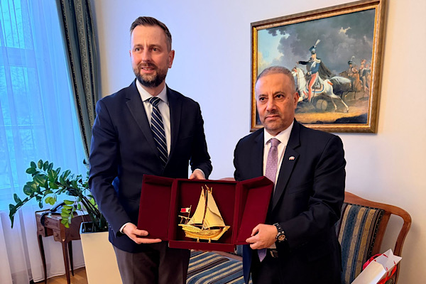 Kosiniak-Kamysz, Katar Büyükelçisi Al Mahmoud ile bir araya geldi<