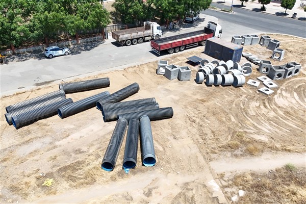 Aydın Büyükşehir'den Nazilli'de altyapı çalışması