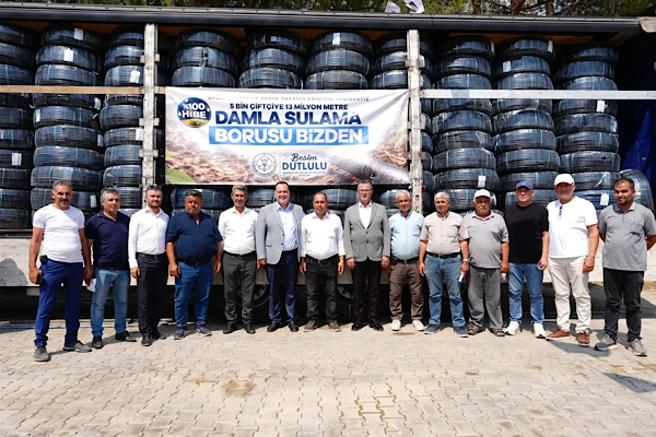 Manisa’da 1.159 çiftçiye 13,2 milyon liralık damla sulama desteği<