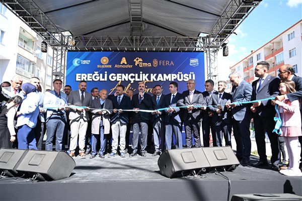 Ereğli’ye kazandırılan Gençlik Kampüsü’nün açılışı gerçekleştirildi<