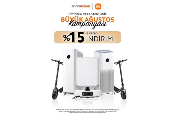 EVOFONE Mi Store'larda Xiaomi ekosisteminde 5.499 TL'ye varan avantaj<
