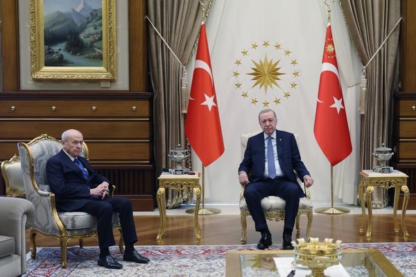 Cumhurbaşkanı Erdoğan, Devlet Bahçeli’yi kabul etti