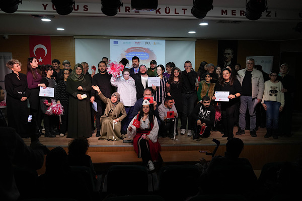 Keçiören’de “Sese Güç Ver” projesi kapsamında sanat etkinliği düzenlendi<