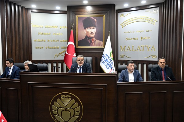 Malatya Büyükşehir Belediye Meclisi 10'uncu birleşimi yapıldı