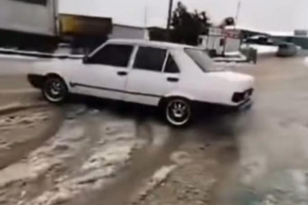 Hatay’da drift yapan sürücüye 63 bin lira ceza