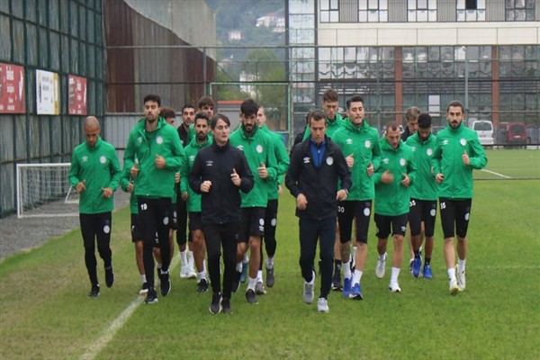 Çaykur Rizespor, Eyüpspor maçı hazırlıklarını sürdürdü