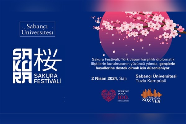 Sabancı Üniversitesi 'Sakura Festivali’ne ev sahipliği yapacak<