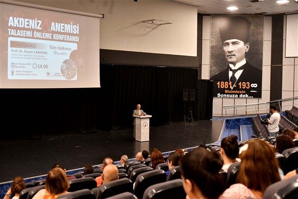 Muratpaşa’da Talasemi için farkındalık konferansı düzenlendi