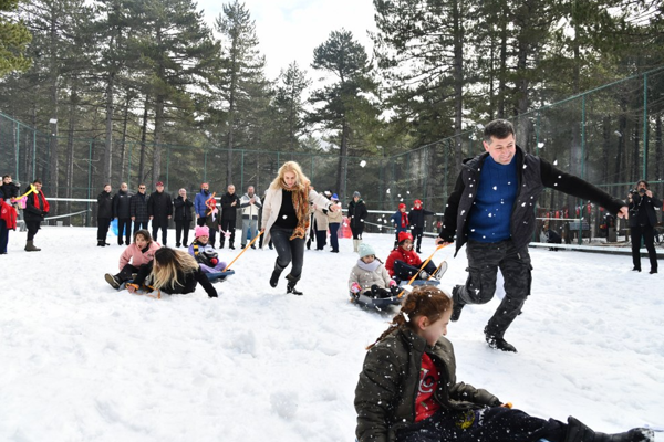Osmaniye’de Kar Festivali düzenlendi<