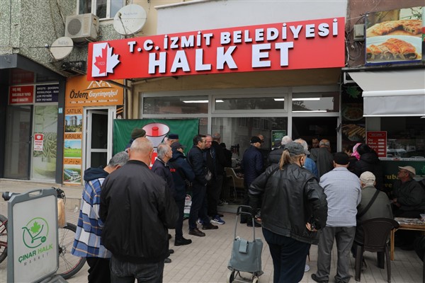 Halk Et satış noktalarında bayram arası