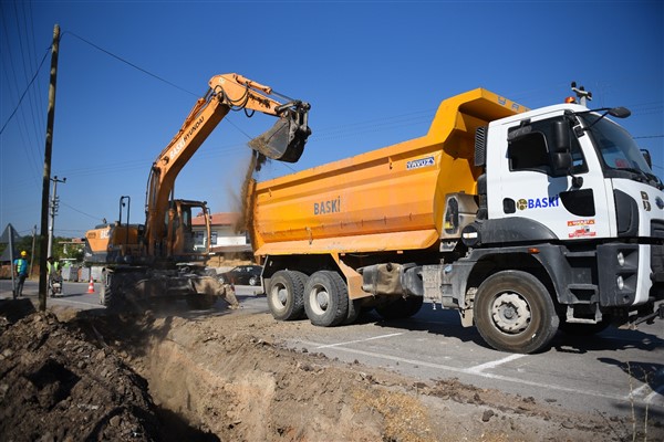 BASKİ, Atköy Mahallesi'nde içme suyu hattının yapımını tamamladı<