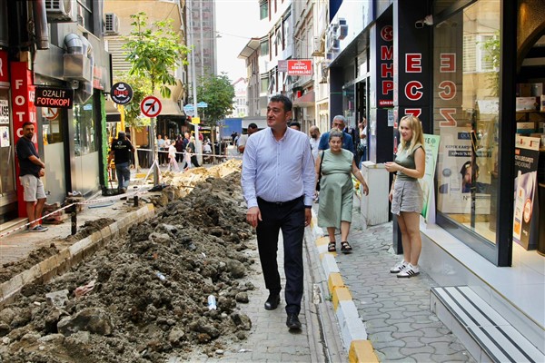 Başkan Köse, doğalgaz çalışmalarını inceledi