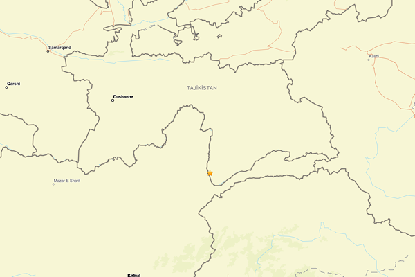 Tacikistan'da deprem<