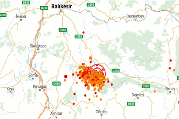 Balıkesir'de deprem