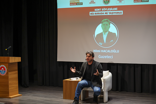 Kent Söyleşileri’nin konuğu Hilmi Hacaloğlu oldu