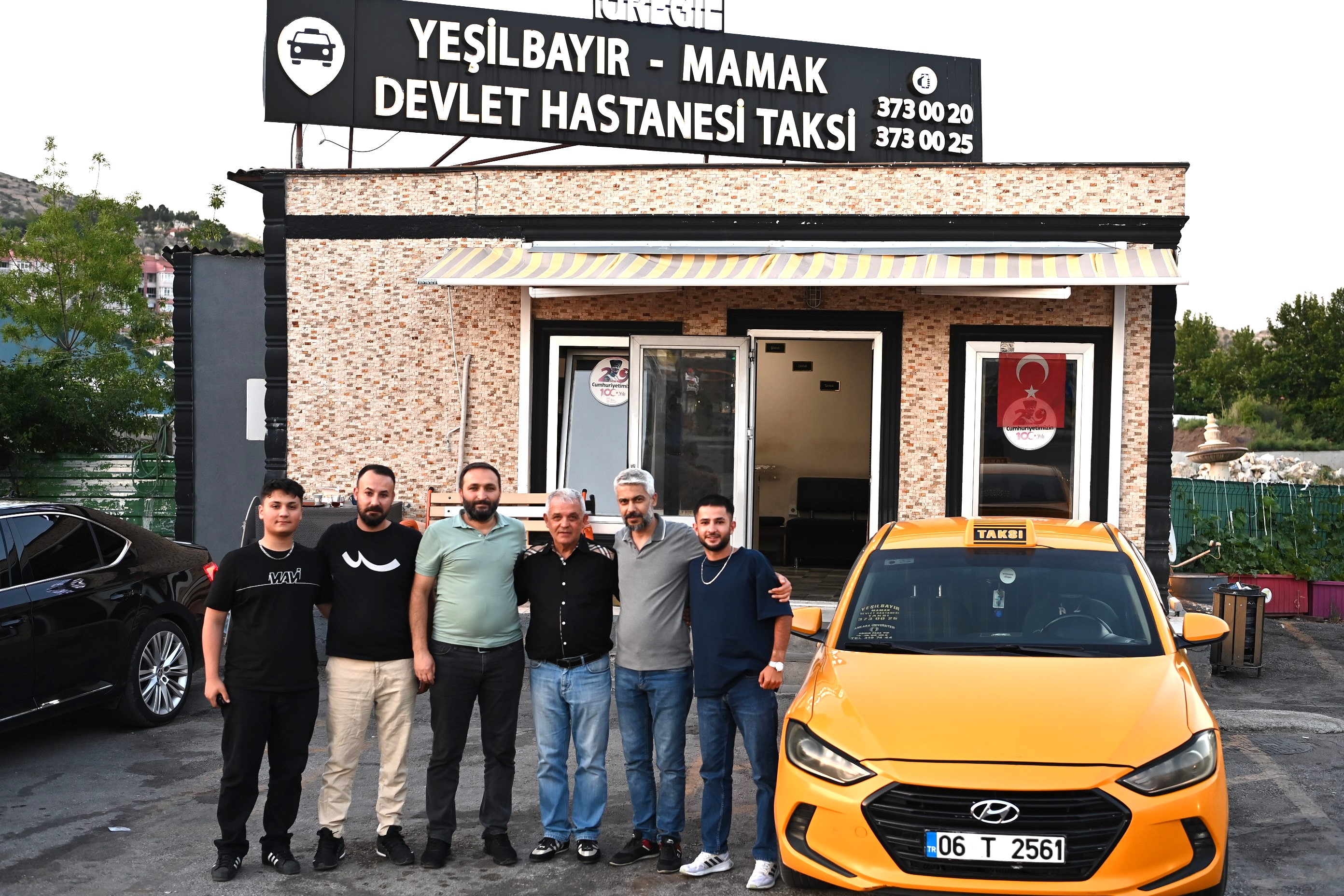 Yeşilbayır-Mamak Devlet Hastanesi Taksi Durağı’nın otoparkı büyüdü<