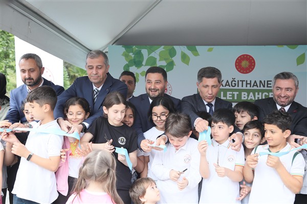 Kağıthane Millet Bahçesi ve Tabiat Parkı hizmete açıldı<
