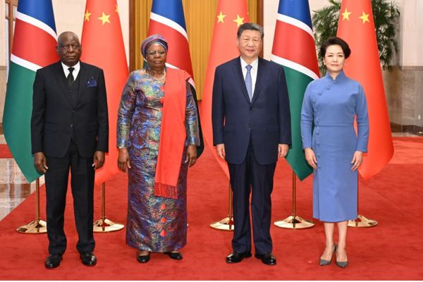 Xi Jinping, Namibya Devlet Başkanı Nandi-Ndaitwah’la görüştü<