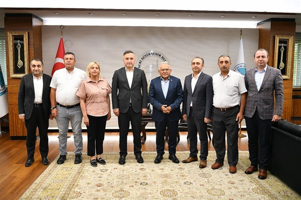 Kayseri l Emniyet Müdürü Esen’den Başkan Büyükkılıç’a ziyaret<